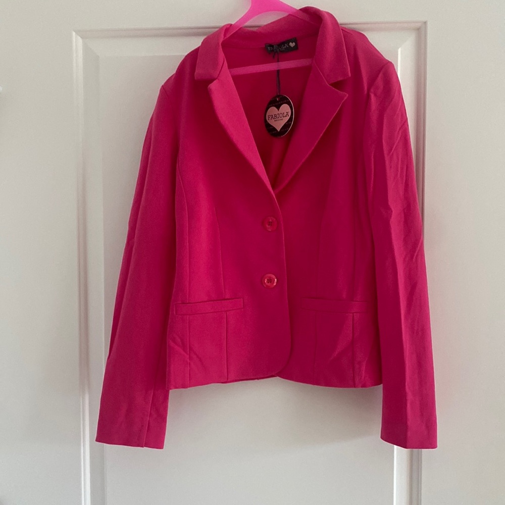 Pink Work blazer